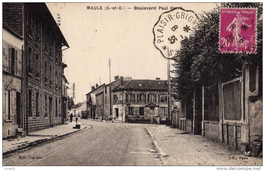 MAULE : (78) Boulevard Paul Barré - Maule