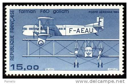 FRANCIA - Posta Aerea: Farman F-60 Goliath - 1960-.... Neufs