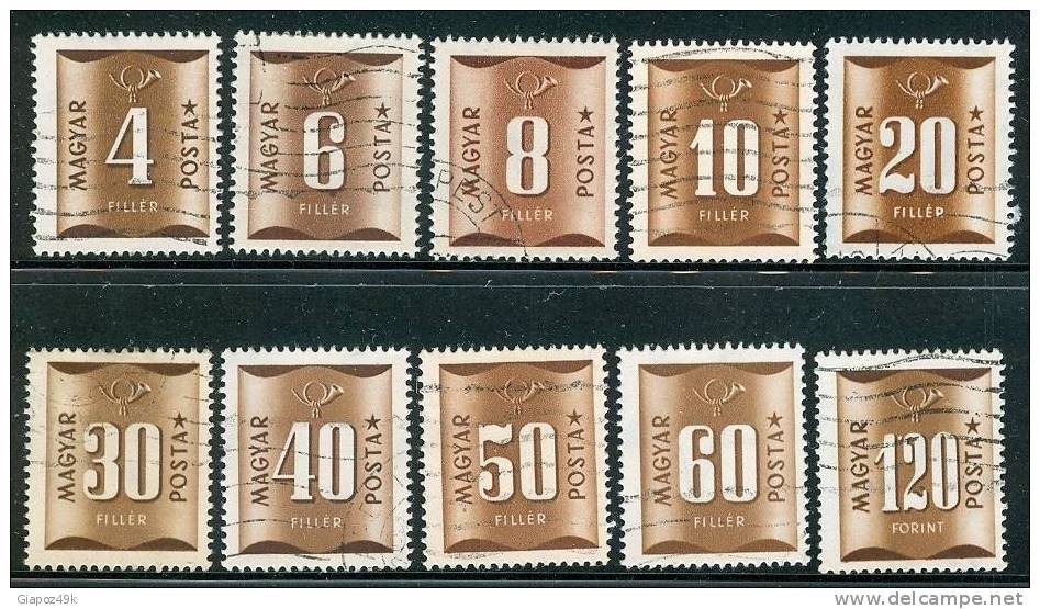 ● HONGRIE - UNGHERIA  - SEGNATASSE - 1952  -  N.  185 . . .  Usati  -  Lotto 1597 - Postage Due