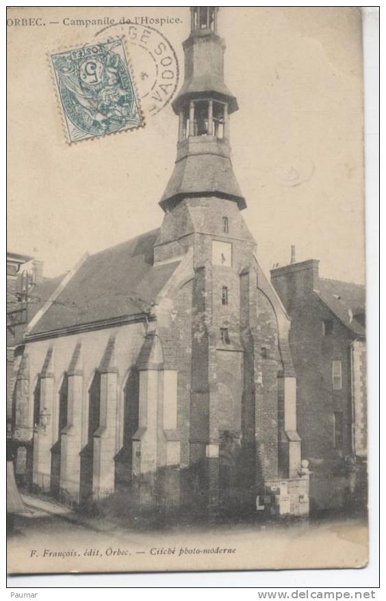 Orbec  Campanille De L'Eglise - Orbec