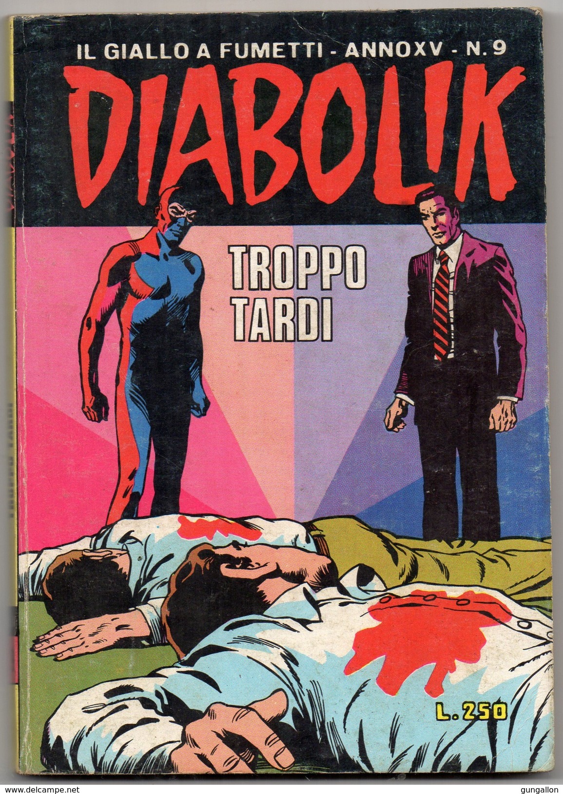 Diabolik (Astorina 1976) Anno XV° N. 9 - Diabolik