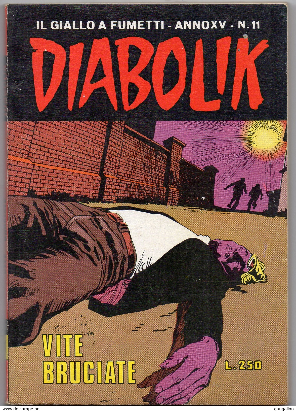 Diabolik  (Astorina 1976) Anno XV° N. 11 - Diabolik
