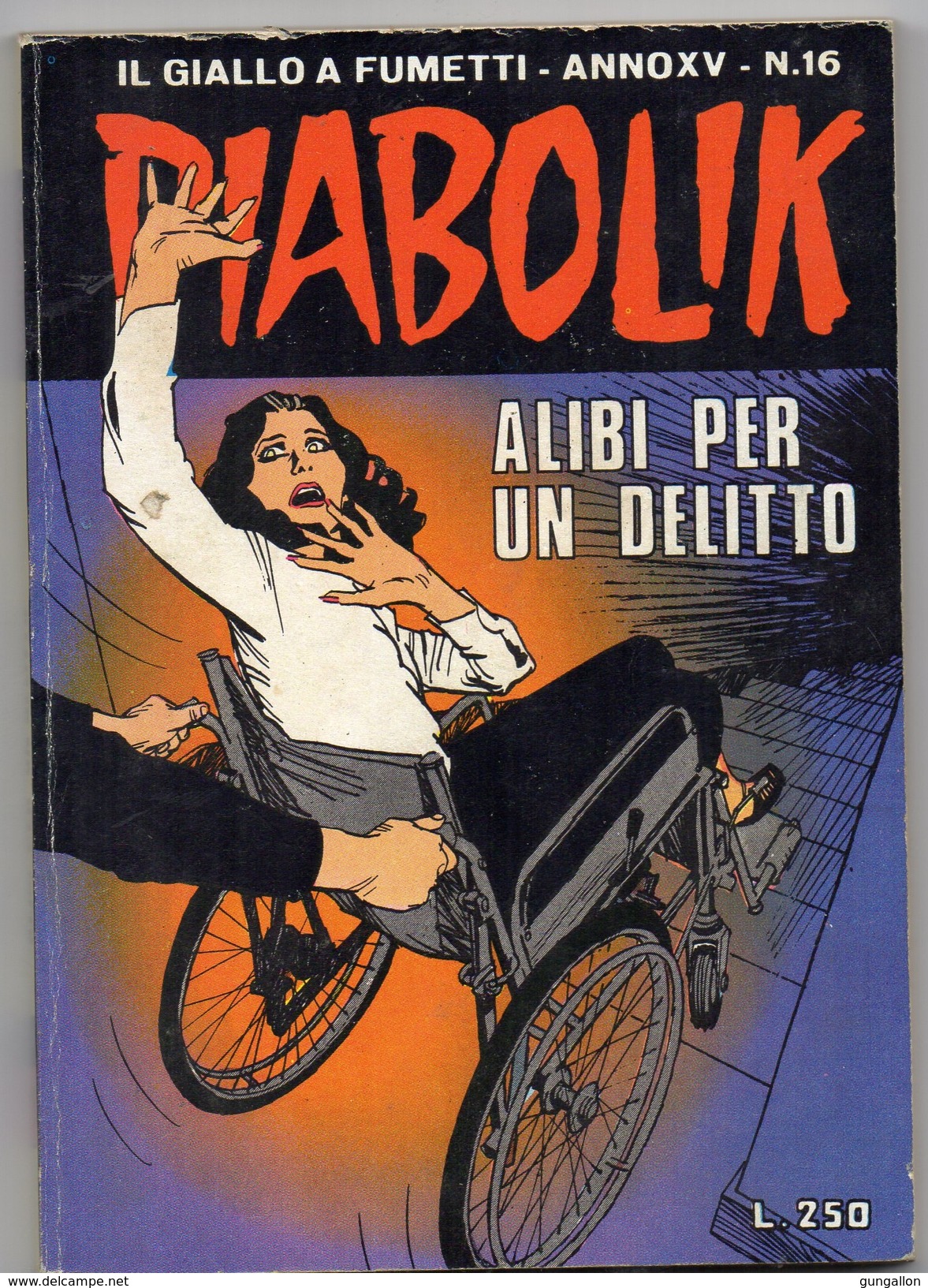 Diabolik (Astorina 1976) Anno XV° N. 16 - Diabolik