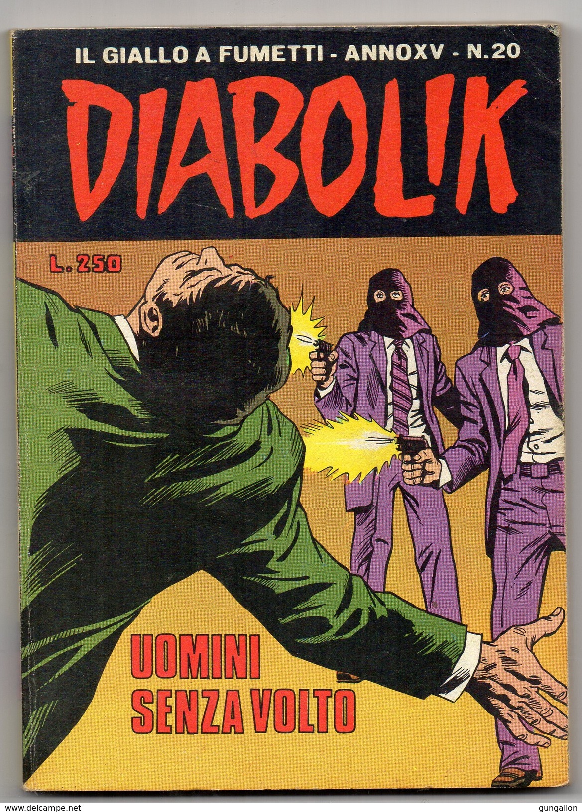 Diabolik (Astorina 1976) Anno XV° N. 20 - Diabolik