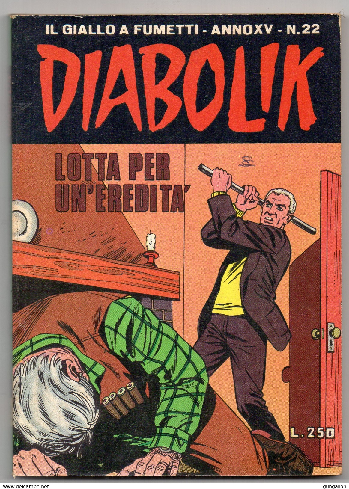 Diabolik (Astorina 1976) Anno XV° N. 22 - Diabolik