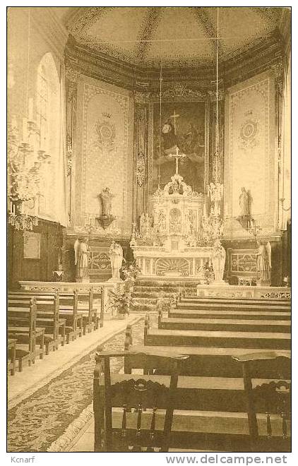 CP De OOSTERLOO " Kostschool Mariadal - De Kapel " Cachet Relais De OOSTERLOO . - Cachets à étoiles