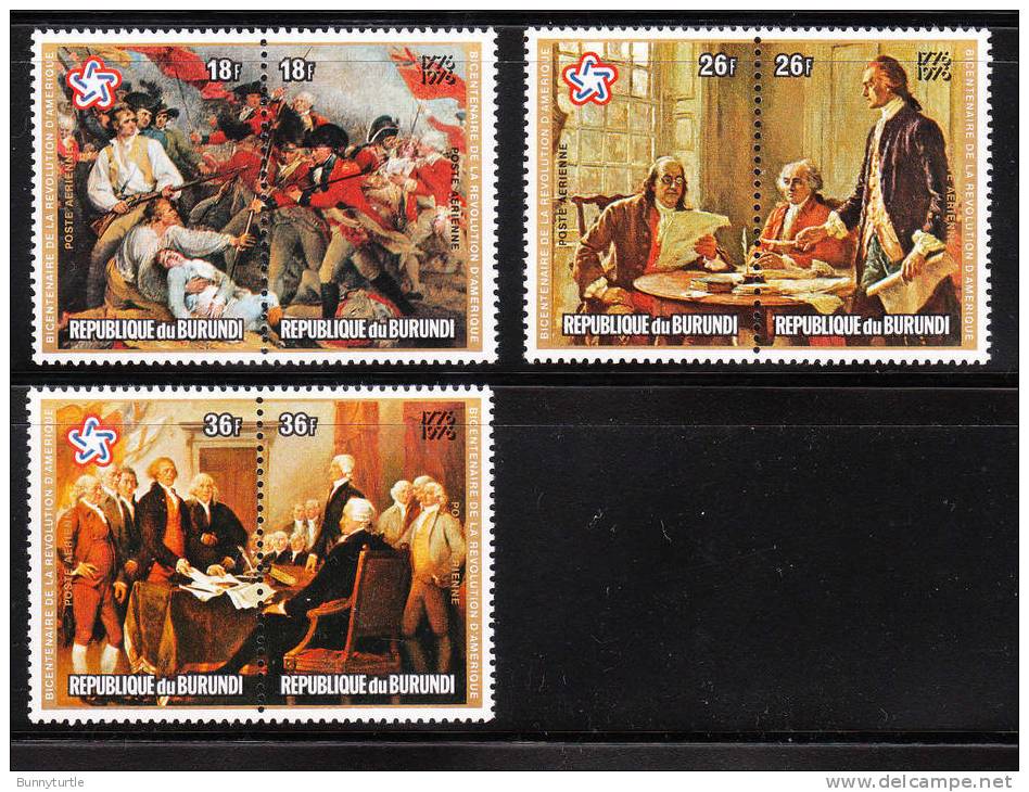 Burundi 1976 American Bicentennial MNH - Neufs