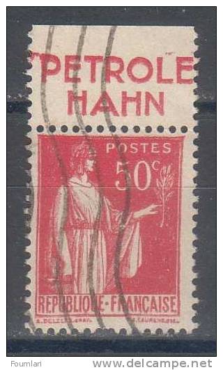 Bande Pub - Paix 50c Rouge - HAHN - Type 2 - Sonstige & Ohne Zuordnung