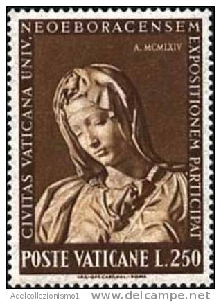 20561) Partecipazione Vaticana All'esposizione Universale Di New York - 22 Aprile 1964 Serie Completa Nuova Di 4 Valori - Neufs