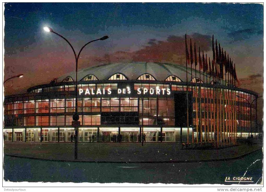 LYON Le Palais Des Sports La Nuit - Lyon 8