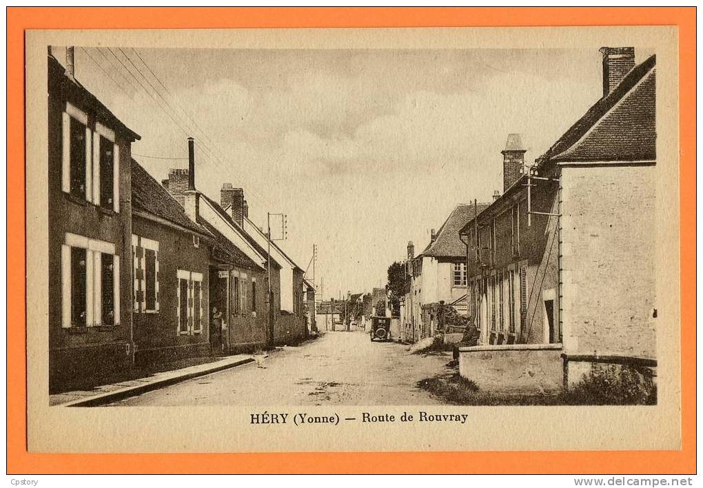 89 - HERY - Route De Rouvray - Hery