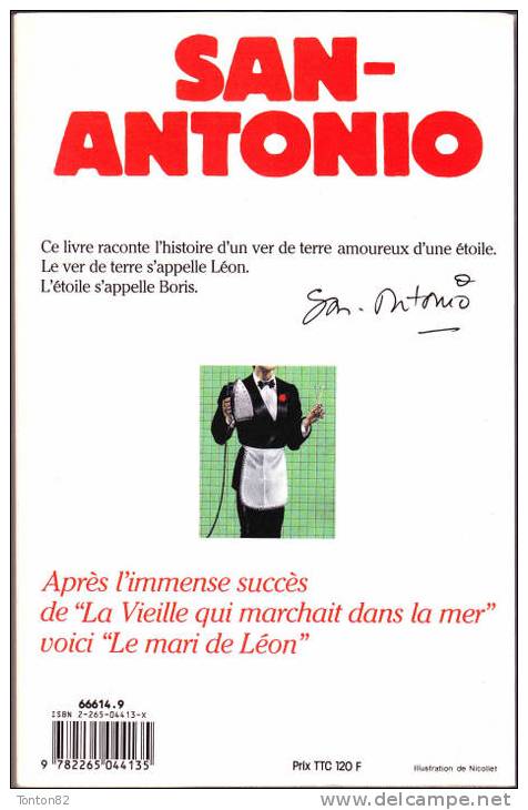 San-Antonio - Le Mari De Léon - Fleuve Noir - ( EO 1990 ) . - San Antonio