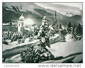 SUISSE SVIZZERA   Zwitserland GRIGIONI Saint - Moritz - T Piz Della Margna E NEVE BELLA VB1966 BV24224 - Sankt Moritz