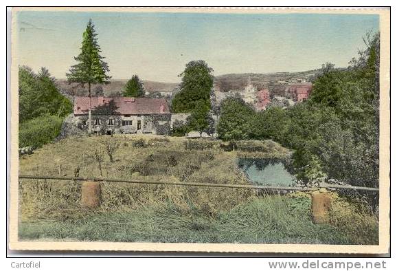 MEMBRE-SUR-SEMOIS-VU DE LA PROMENADE VERS BOHAN - Vresse-sur-Semois