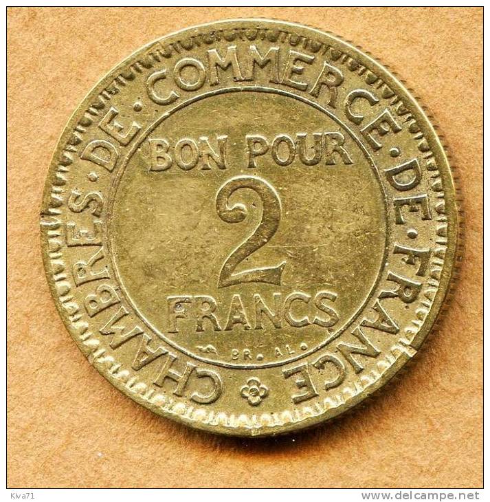 2 FRANCS "Chambre Du Commerce" 1921 SUP - 2 Francs