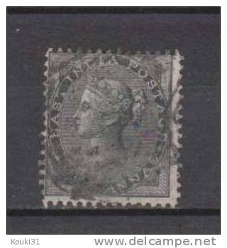 Inde Anglaise YT 15 Obl : Papier Blanc - 1858-79 Kolonie Van De Kroon