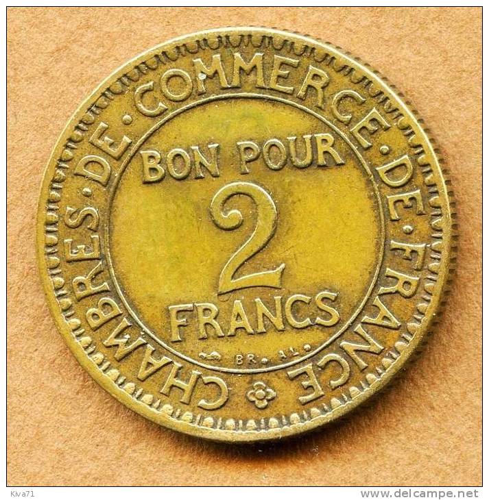 2 FRANCS "Chambre Du Commerce" 1922  SUP/XF - 2 Francs