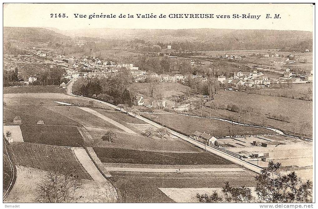 VUE GENERALE DE LA VALLEE DE CHEVREUSE VERS SAINT REMY - St.-Rémy-lès-Chevreuse