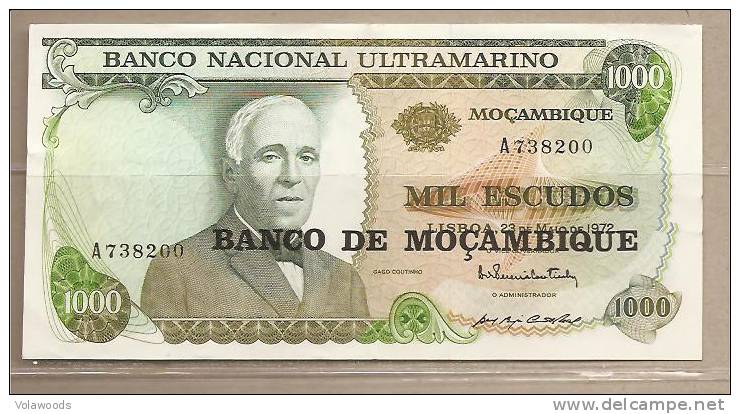 Mozambico - Banconota Non Circolata Da 1000 Scudi - 1976 - Mozambique