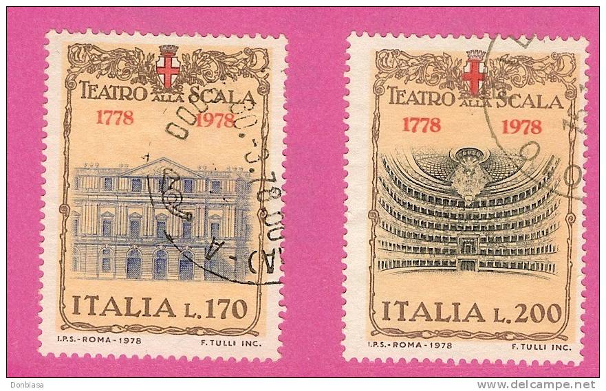 Rep. Italiana: selezione di 38 serie complete USATE 1961-1981 montate su cartoncino (vedi immagini)