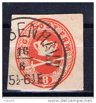 DK 1864 Mi .. PK-Ausschnitt - Used Stamps