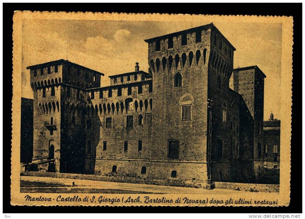 LOMBARDIA  MANTOVA CASTELLO  S. GIORGIO  NON  VIAGGIATA COME DA FOTO - Mantova