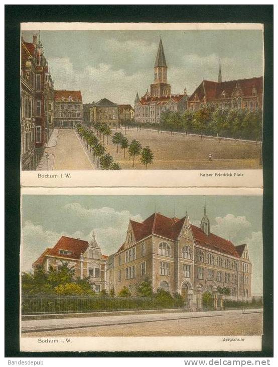 Allemagne - Bochum - Kaiser Friedrich Platz - Bergschule - Bochum