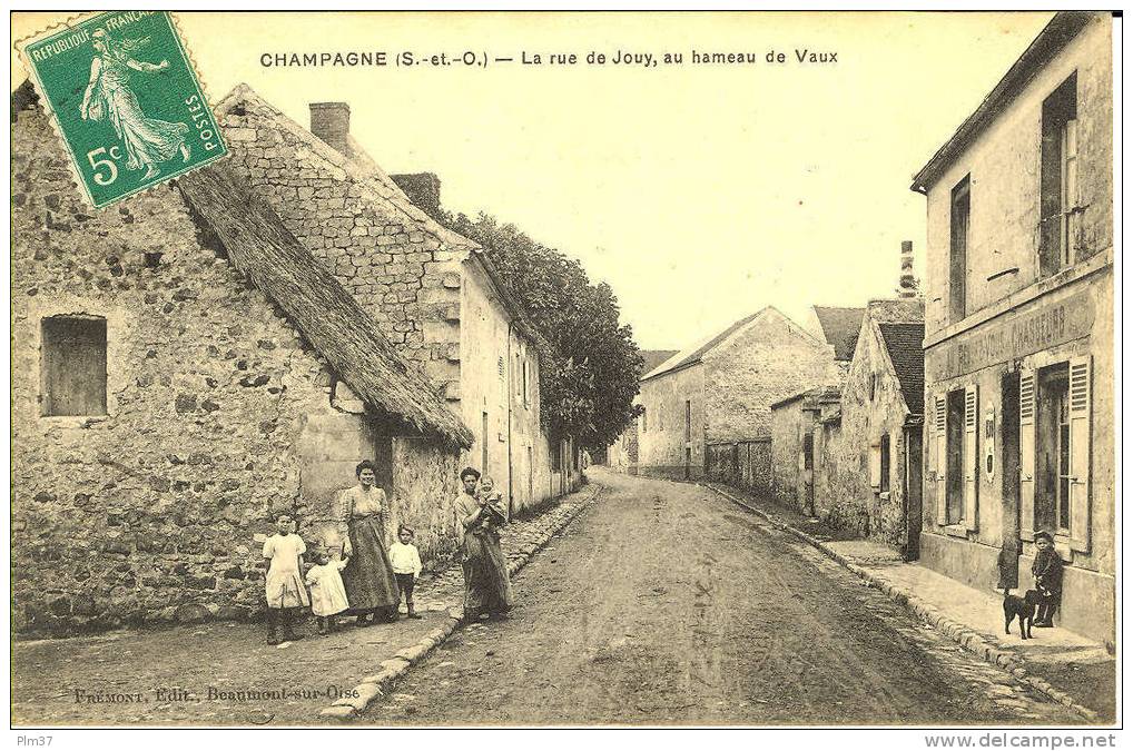 CHAMPAGNE - La Rue De Jouy, Au Hameau De Vaux - Champagne Sur Oise