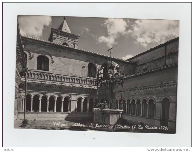 Foligno-abbazia Di Sassovino Chiostro - Foligno