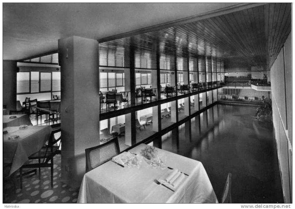 OSPEDALETTI  - IMPERIA  -  Ristorante Piscina Albergo Le Rocce Del Capo  - VG 1963  -   (451) - Otros & Sin Clasificación