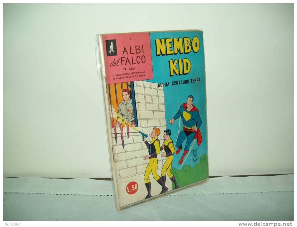 Albi Del Falco "Nembo Kid (Mondadori 1965)  N. 463 - Super Héros