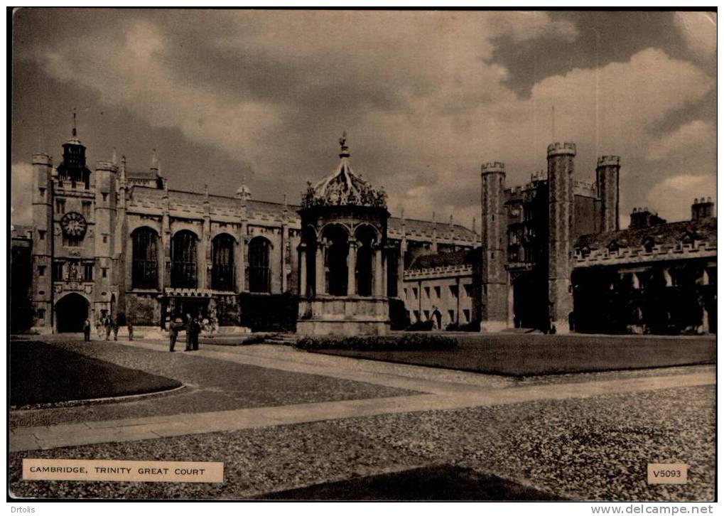 ENGLAND / UK / CAMBRIDGE / OLD POSTCARD / 2 SCANS. - Cambridge