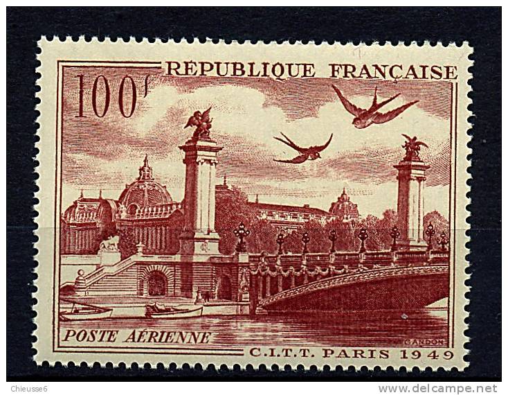 France ** PA N° 28 - Congrès De Télégraphie Et Téléphonie - 1927-1959 Postfris