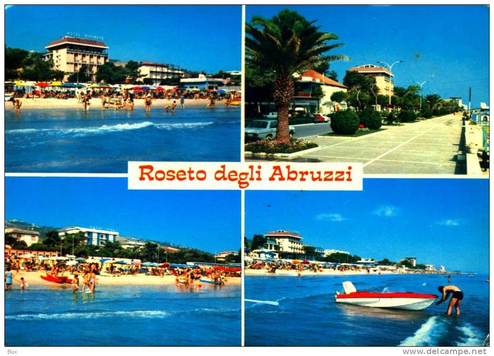 ROSETO DEGLI ABRUZZI  TERAMO ABRUZZO  VIAGGIATA  COME DA FOTO - Teramo