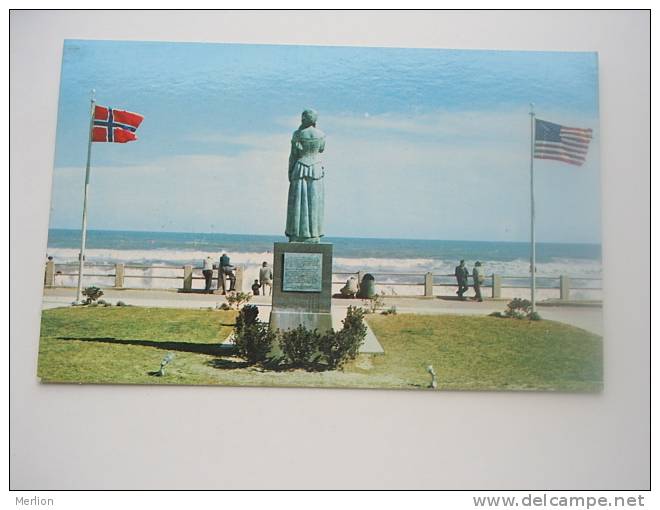 US - Virginia - The Norwegian Lady -Norge - People Of Moss  -Flag  VF   - D50278 - Sonstige & Ohne Zuordnung