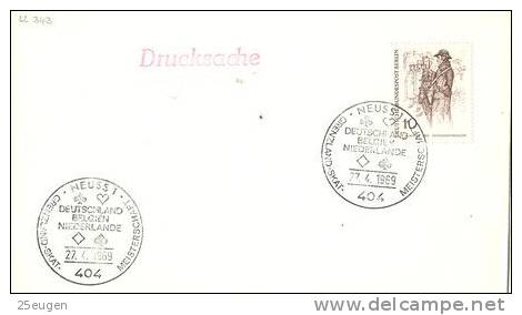 GERMANY  1969  SKAT  POSTMARK - Zonder Classificatie