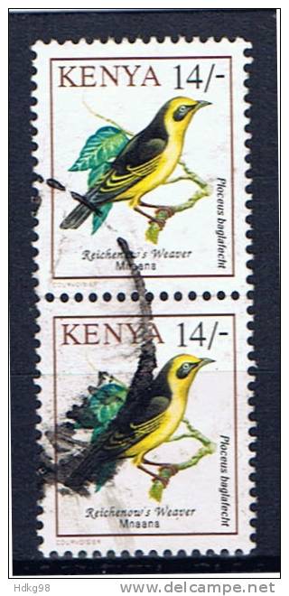 EAK+ Kenia 1993 Mi 582 Vogel (Paar) - Kenya (1963-...)