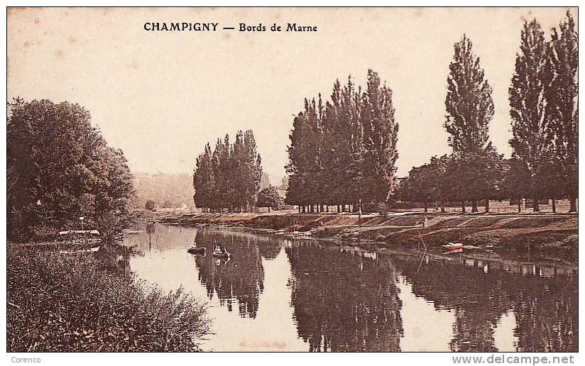 1502  CHAMPIGNY   Bords De Marne  Non écrite - Champigny