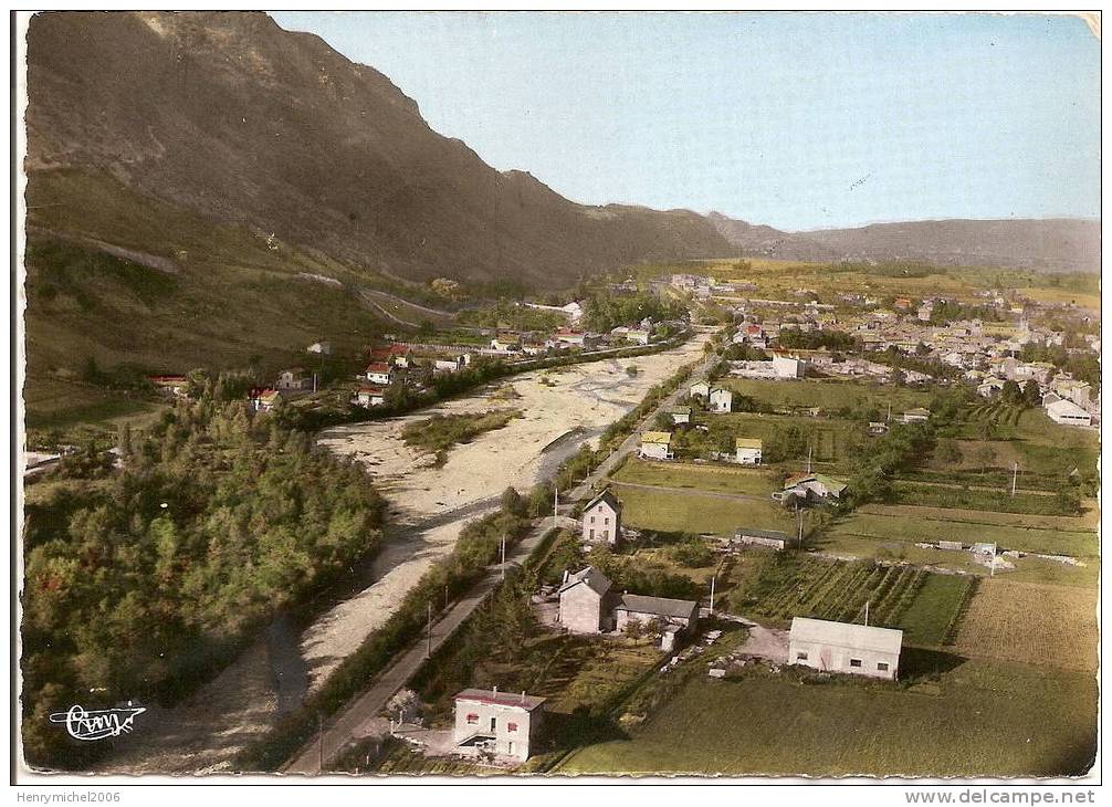 Cpsm Vue Aérienne De Vif Vers Varces, Ed Combier - Vif