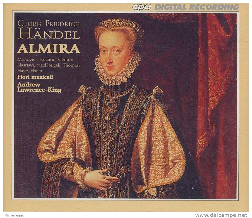 Haendel : Almira, Andrew Lawrence-King - Opera / Operette