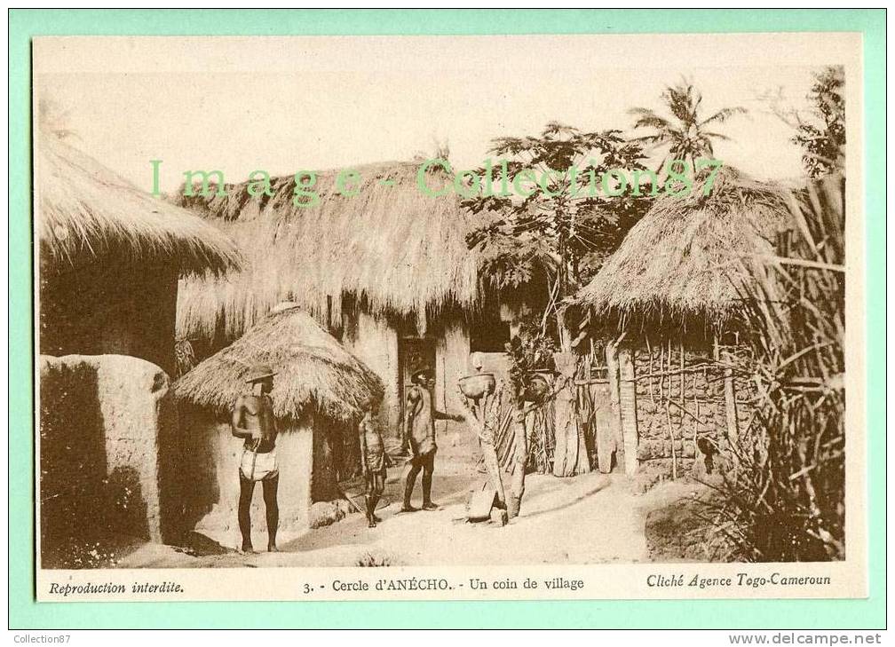 AFRIQUE - TOGO - CERCLE D'ANECHO - UN COIN Du VILLAGE - Togo