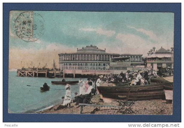 HAMPSHIRE PORTSMOUTH PORTSEA - CP CLARENCE PIER SOUTHSEA - ANIMATION - CIRCULEE EN 1905 - Portsmouth