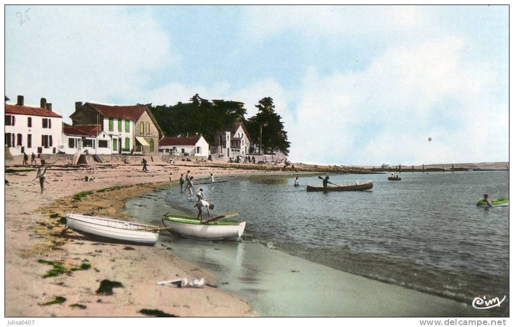 NOIRMOUTIER LE VIEIL (85) Plage Habitations Animation - Ile De Noirmoutier