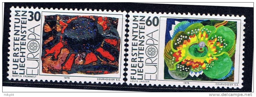 FL Liechtenstein 1975 Mi 623-24** EUROPA - Ungebraucht