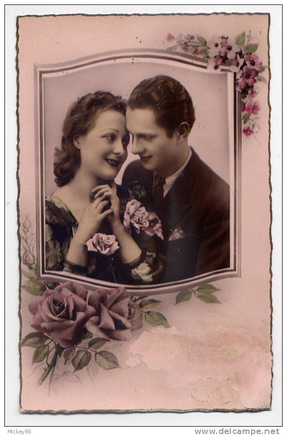 --Homme Et Femme --2  CARTES --couple Amoureux--- - Couples