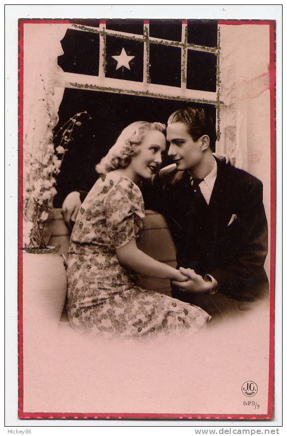 --Homme Et Femme --2  CARTES --couple Amoureux--- - Couples