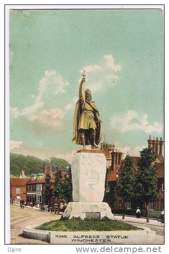 Winchester King Alfreds Statue   66055 - Winchester