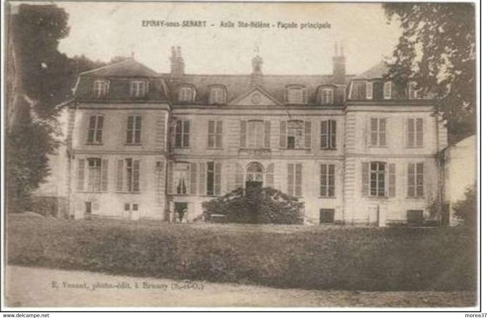 EPINAY SOUS SENART  Asile Sainte Hélène Façade Principale - Epinay Sous Senart