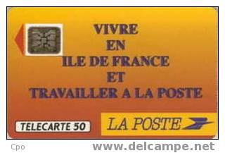 # France 111 F136B LA POSTE  Ile De France 50u Sc5an 12.90 Tres Bon Etat - 1990