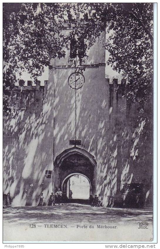 Algérie - Tlemcen - Porte Du Méchouar - 1922 - Tlemcen